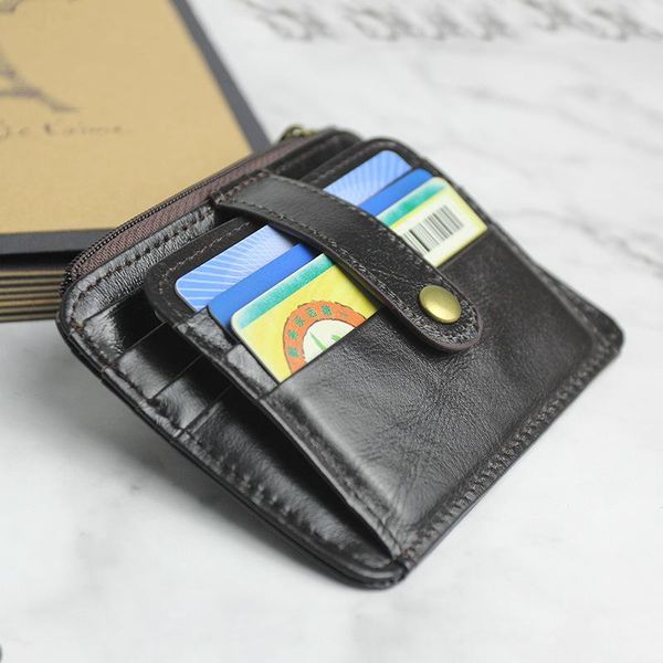 card holders 12 cards 1 cash slots short style men women 100% genuine cow leather wallet holder, Brown;gray
card holders 12 cards 1 cash slots short style men women 100% genuine cow leather wallet holder, Brown;gray