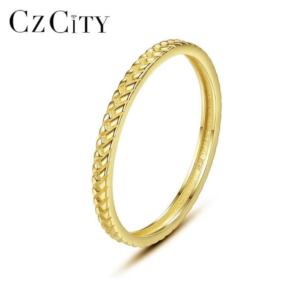 cluster rings czcity 1.7mm braided ring for women fine sterling silver single wedding engagement statement jewelry christmas gifts, Golden;silver
cluster rings czcity 1.7mm braided ring for women fine sterling silver single wedding engagement statement jewelry christmas gifts, Golden;silver