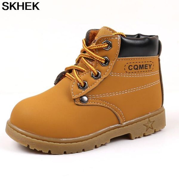 boots skhek autumn winter plus velvet warm kids for girls boys fashion leather soft bottom non-slip children shoe, Black;grey
boots skhek autumn winter plus velvet warm kids for girls boys fashion leather soft bottom non-slip children shoe, Black;grey