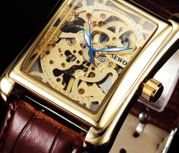sewor mechanical watch automatic movement watch leather belt men's casual fashion watch sew01, Slivery;brown
sewor mechanical watch automatic movement watch leather belt men's casual fashion watch sew01, Slivery;brown