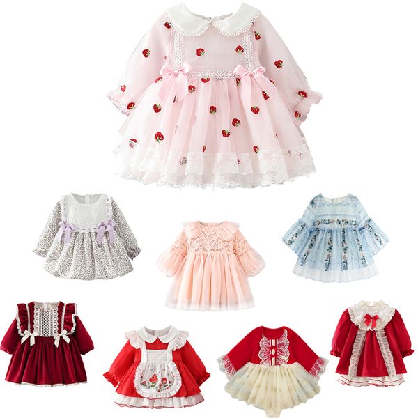 lace princess dress for girls 2021 spring autumn new long sleeve lovely lolita dress toddler birthday party gift sweet costume, Red;yellow
lace princess dress for girls 2021 spring autumn new long sleeve lovely lolita dress toddler birthday party gift sweet costume, Red;yellow