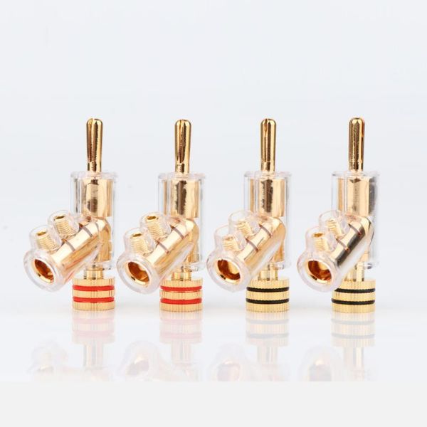 smart power plugs 4pcs hi-end gold plated banana lock hifi speaker connector plug loudspeaker cable jack
smart power plugs 4pcs hi-end gold plated banana lock hifi speaker connector plug loudspeaker cable jack