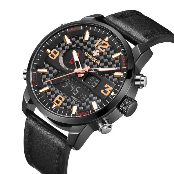 wristwatches student sports watch concept dual movement electronic quartz pu band men's waterproof, Slivery;brown
wristwatches student sports watch concept dual movement electronic quartz pu band men's waterproof, Slivery;brown