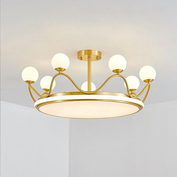 pendant lamps children's room crown copper chandelier princess boys and girls indoor bedroom ceiling lamp modern minimalist lighting
pendant lamps children's room crown copper chandelier princess boys and girls indoor bedroom ceiling lamp modern minimalist lighting