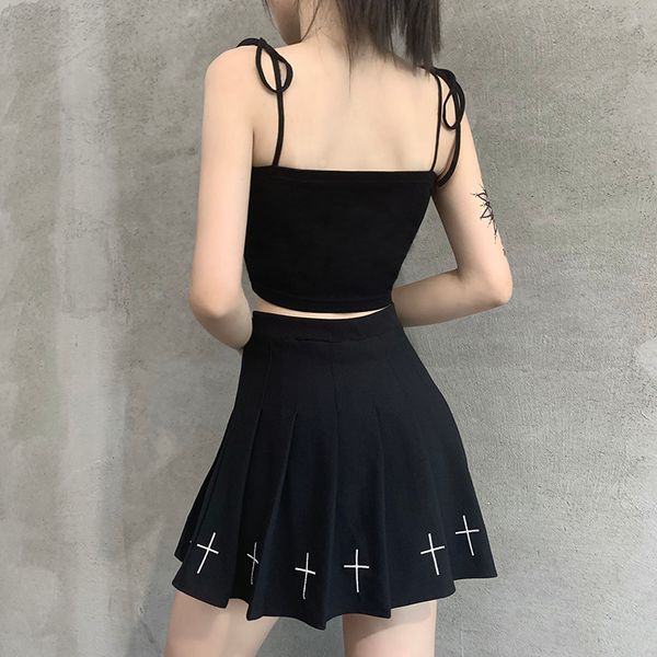 women harajuku slim butterfly print spaghetti straps crop tank gothic women backless knitt camisole streetwear top, Black;gray
women harajuku slim butterfly print spaghetti straps crop tank gothic women backless knitt camisole streetwear top, Black;gray