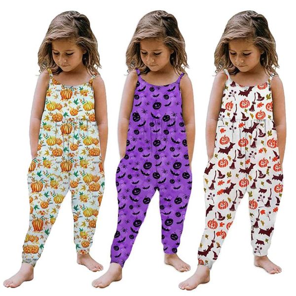 jumpsuits 1-6year girls clothes halloween one-piece suit kids jumpsuit pumpkin print sleeveless sling halter strap romper outfits l3, Blue
jumpsuits 1-6year girls clothes halloween one-piece suit kids jumpsuit pumpkin print sleeveless sling halter strap romper outfits l3, Blue