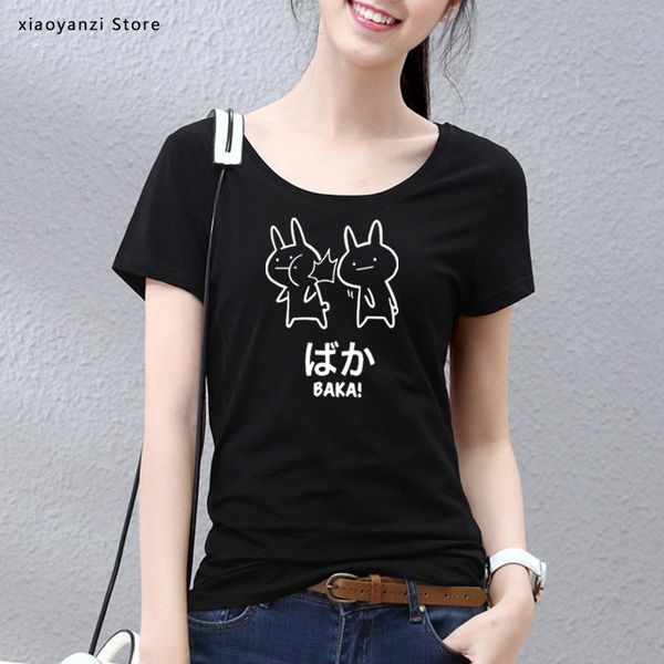 women's t-shirt baka slap women t shirt anime japanese cute short sleeve cotton o-neck tee novelty japan tshirt, White
women's t-shirt baka slap women t shirt anime japanese cute short sleeve cotton o-neck tee novelty japan tshirt, White