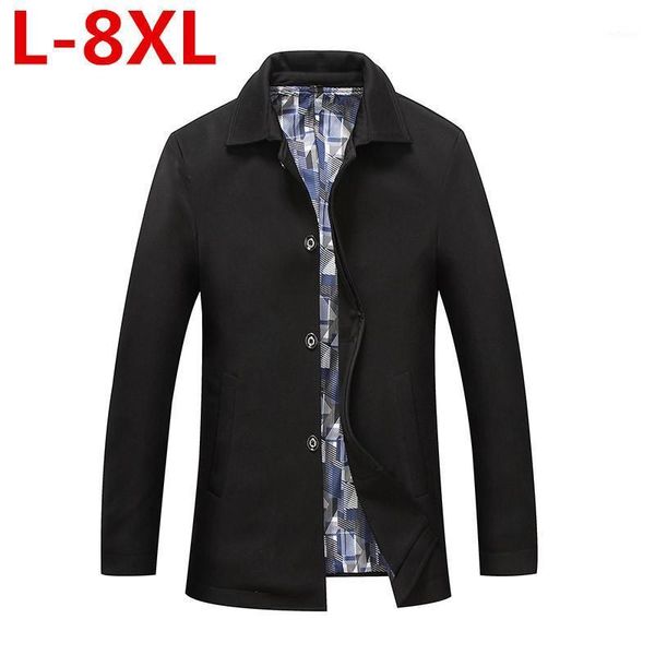 men's jackets 2021 plus size 8xl 7xl 6xl men jacket coat long section fashion trench brand casual fit overcoat outerwear, Black;brown
men's jackets 2021 plus size 8xl 7xl 6xl men jacket coat long section fashion trench brand casual fit overcoat outerwear, Black;brown