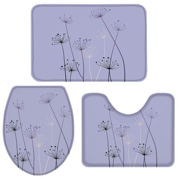 bath accessory set purple background plant bathroom rug toilet cover mat pedestal non-slip accessories doormat
bath accessory set purple background plant bathroom rug toilet cover mat pedestal non-slip accessories doormat