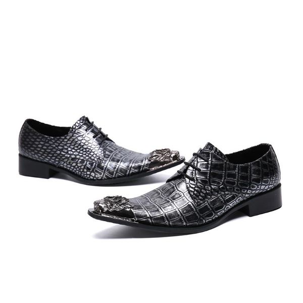 dress shoes italian style luxury retro gentleman mens animal grain business office club party formal men scarpe uomo, Black
dress shoes italian style luxury retro gentleman mens animal grain business office club party formal men scarpe uomo, Black
