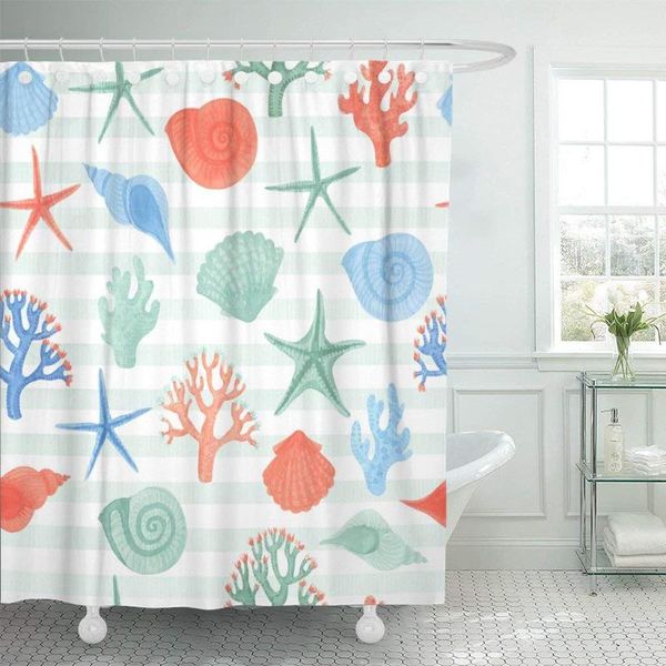 shower curtains navy starfish watercolor corals seashells and starfishes bright sea curtain waterproof polyester fabric 72 x inches
shower curtains navy starfish watercolor corals seashells and starfishes bright sea curtain waterproof polyester fabric 72 x inches
