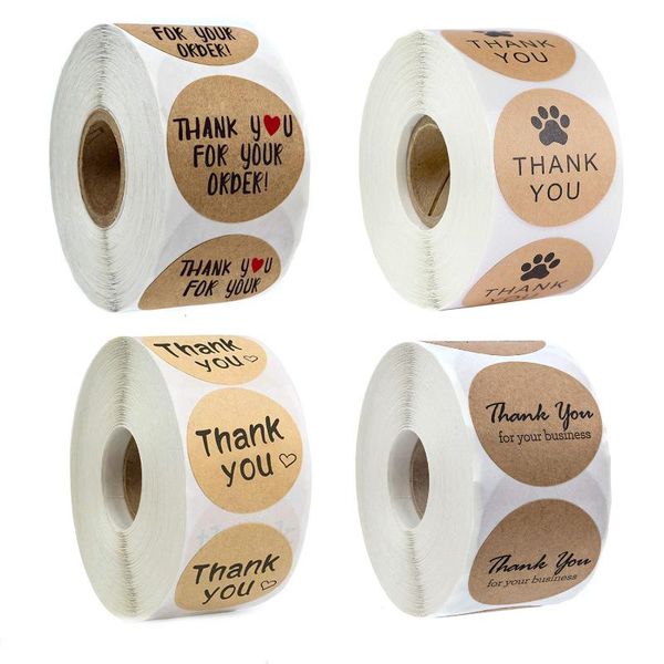 gift wrap dophee 500 labels per roll round natural kraft thank you sticker packaging seal labes hand made stationery
gift wrap dophee 500 labels per roll round natural kraft thank you sticker packaging seal labes hand made stationery