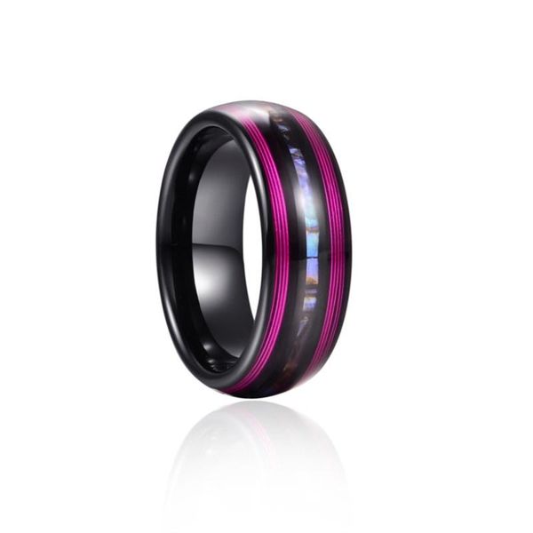wedding rings 8mm electric black inlaid purple guitar strings abalone dome tungsten carbide ring men's engagement, Slivery;golden
wedding rings 8mm electric black inlaid purple guitar strings abalone dome tungsten carbide ring men's engagement, Slivery;golden