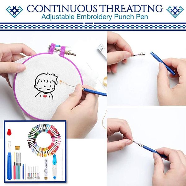 other arts and crafts magic embroidery pen punch needle kit craft cross stitch threads hoop diy sewing accessory tools mazi888
other arts and crafts magic embroidery pen punch needle kit craft cross stitch threads hoop diy sewing accessory tools mazi888