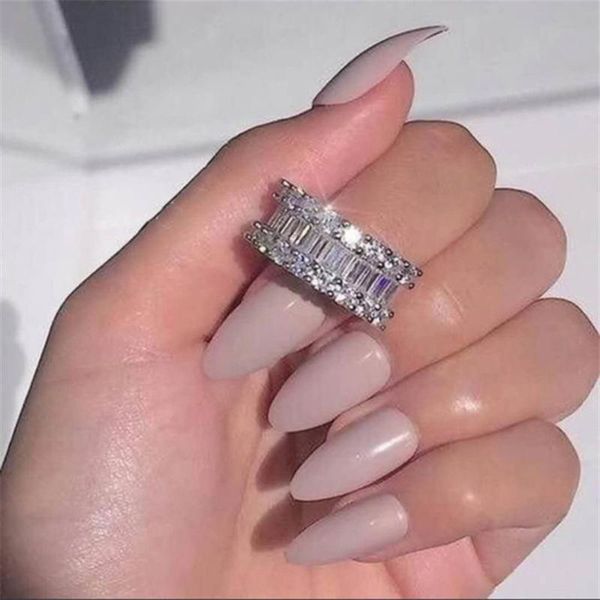 wedding rings romantic women ring white crystal zircon engagement for jewelry famale hand accessories, Slivery;golden
wedding rings romantic women ring white crystal zircon engagement for jewelry famale hand accessories, Slivery;golden