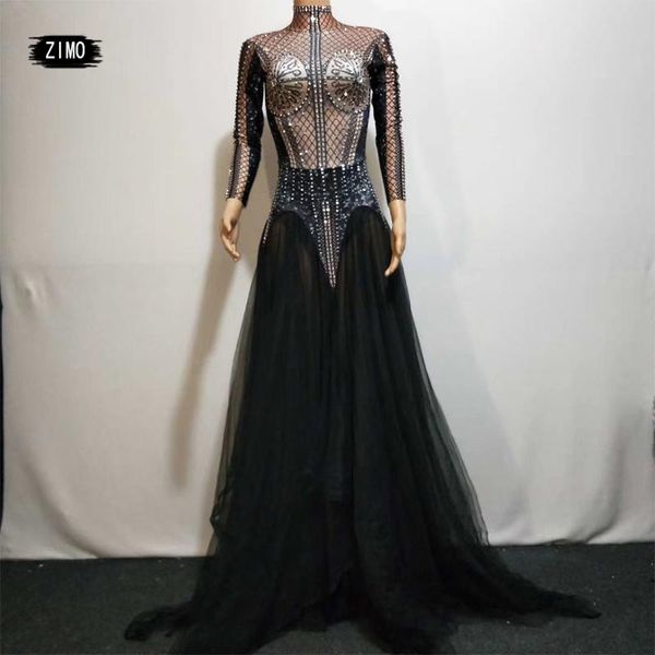 casual dresses fashion black long sleeve rhinestone dress women birthday celebration party stage show prom club dance costume maxi, Black;gray
casual dresses fashion black long sleeve rhinestone dress women birthday celebration party stage show prom club dance costume maxi, Black;gray