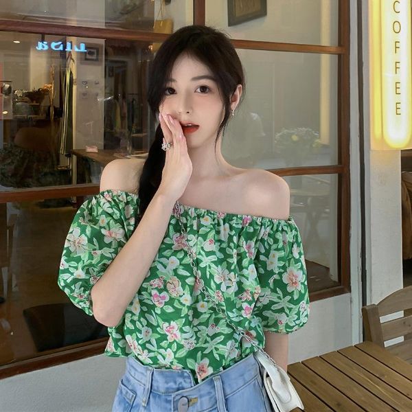 women's blouses & shirts coigarsam french style short sleeve blouse women summer vintage blusas womens and fog blue flower 193, White
women's blouses & shirts coigarsam french style short sleeve blouse women summer vintage blusas womens and fog blue flower 193, White