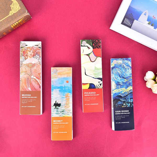40pcs Famous Artist Van Gosh Pantone Washi Paper Sticker Pad Creative Scrapbooking Deco Sticker Bookmark
40pcs Famous Artist Van Gosh Pantone Washi Paper Sticker Pad Creative Scrapbooking Deco Sticker Bookmark