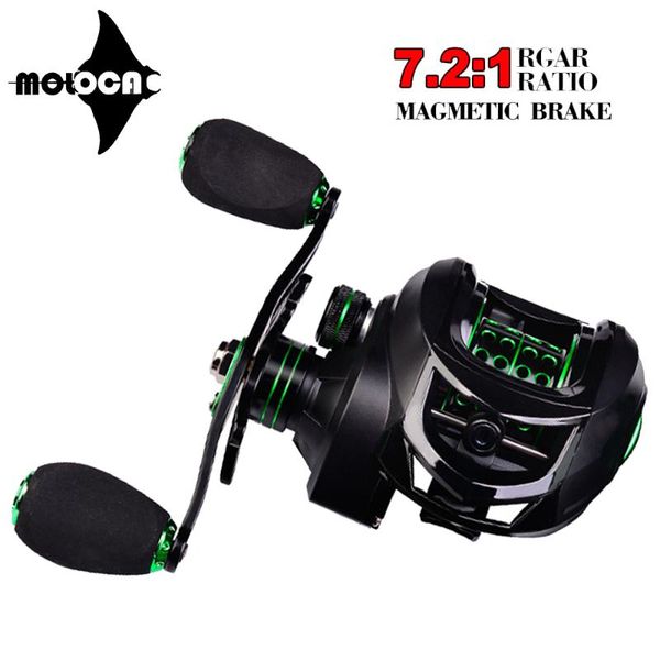 baitcasting reels moulinet casting fishing reel 10kg max drag 7.2:1 high speed carretilha de pesca pike fish wheel equipamentos
baitcasting reels moulinet casting fishing reel 10kg max drag 7.2:1 high speed carretilha de pesca pike fish wheel equipamentos