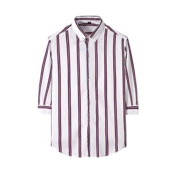 men's casual shirts mens short 2021 fashion black white young students sleeve summer daily striped single breasted men shirt, White;black
men's casual shirts mens short 2021 fashion black white young students sleeve summer daily striped single breasted men shirt, White;black