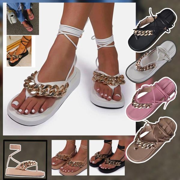 sandals 2021 summer style flat platform fashion solid color metal chain samdals open toe outdoor women's shoes, Black
sandals 2021 summer style flat platform fashion solid color metal chain samdals open toe outdoor women's shoes, Black