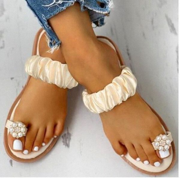 2020 new ladies sandals summer casual sandals ladies pearl casual shoes flat bottom beach slippers w6dy#, Black
2020 new ladies sandals summer casual sandals ladies pearl casual shoes flat bottom beach slippers w6dy#, Black