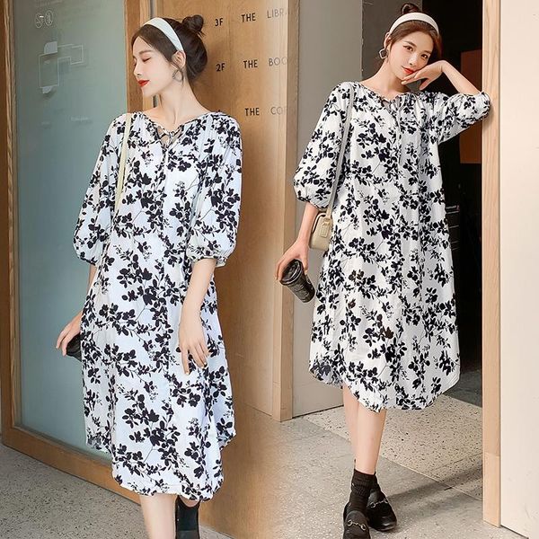 maternity dresses 2601# clothes summer short sleeves v neck floral dress easy matching loose stylish pregnant women mom, White
maternity dresses 2601# clothes summer short sleeves v neck floral dress easy matching loose stylish pregnant women mom, White