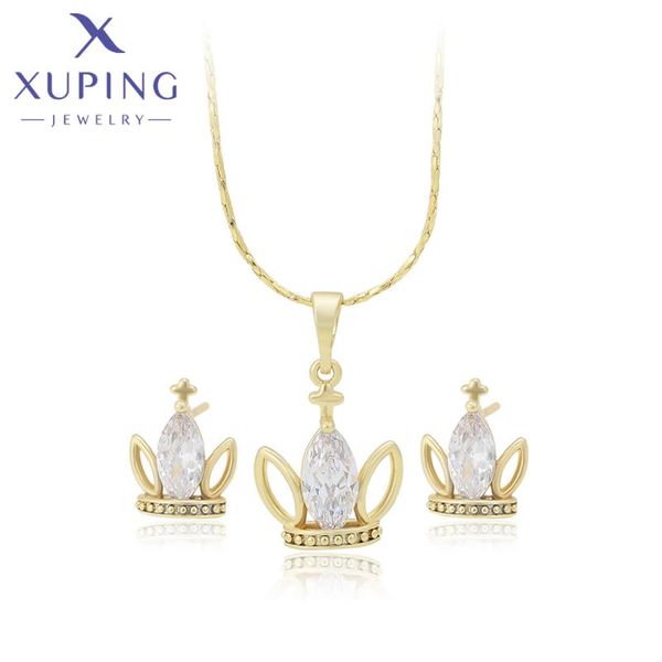 earrings & necklace xuping jewelry sets fashion arrival party for women essential nice birthday gifts s00099248, Silver
earrings & necklace xuping jewelry sets fashion arrival party for women essential nice birthday gifts s00099248, Silver