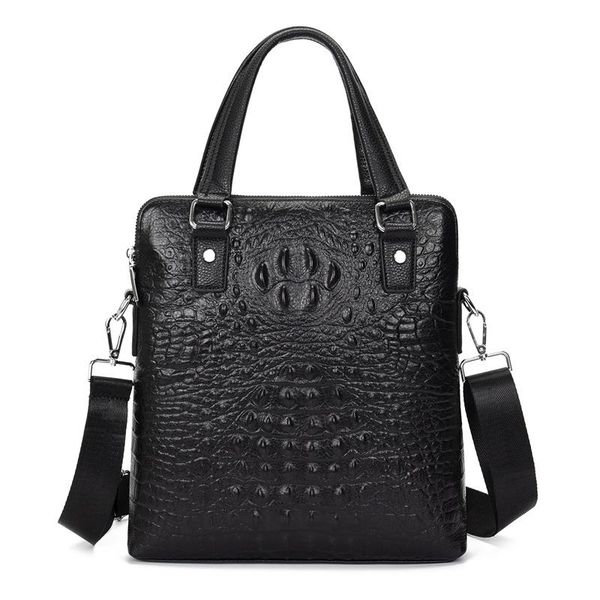 briefcases crocodile pattern briefcase men vertical bags fashion genuine leather handbag boy business shoulder male tote bag
briefcases crocodile pattern briefcase men vertical bags fashion genuine leather handbag boy business shoulder male tote bag