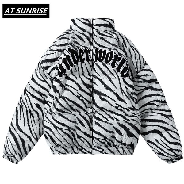 winter mens jacket coats hip hop zipper thick jackets men fashion casual zebra printing embroidered letters streetwear 210222, Black
winter mens jacket coats hip hop zipper thick jackets men fashion casual zebra printing embroidered letters streetwear 210222, Black