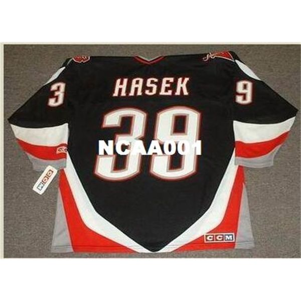 001s #39 dominik hasek buffalo sabres 1999 ccm away hockey jersey or custom any name or number retro jersey, Black
001s #39 dominik hasek buffalo sabres 1999 ccm away hockey jersey or custom any name or number retro jersey, Black