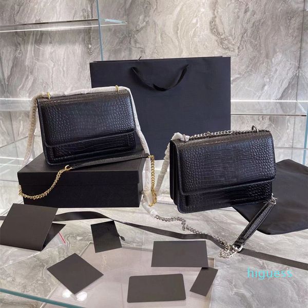 designer- sunset bag classic color women shoulder bags chain handbag toothpick pattern leather womens crossbody handbags various styles
designer- sunset bag classic color women shoulder bags chain handbag toothpick pattern leather womens crossbody handbags various styles