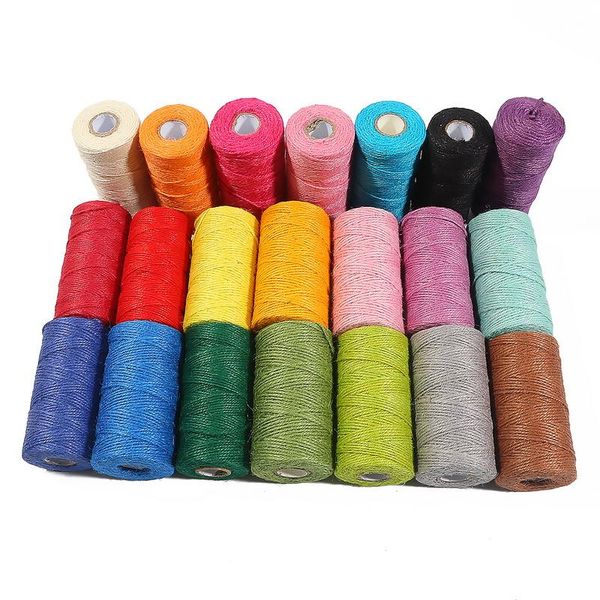 100meter rope twisted-cord 100% cotton rope colorful twine macrame cord string thread for party wedding decoration accessory diy, Black;white
100meter rope twisted-cord 100% cotton rope colorful twine macrame cord string thread for party wedding decoration accessory diy, Black;white