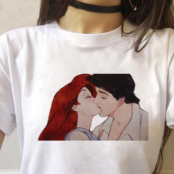 prince and princess romantic love cute printed women t shirt cartoon harajuku vogue summer new couple t shirt, White
prince and princess romantic love cute printed women t shirt cartoon harajuku vogue summer new couple t shirt, White