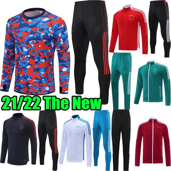 men 20 21 22 bayerns training suit soccer jersey set tracksuit kit 2021 2022 vidal lewandowski muller half zipper long sleeves football jers, Black;yellow
men 20 21 22 bayerns training suit soccer jersey set tracksuit kit 2021 2022 vidal lewandowski muller half zipper long sleeves football jers, Black;yellow