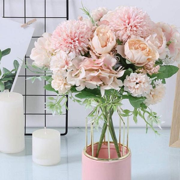 european style cored simulation peony fake flower plastic hydrangea bouquet pink silk plastic realistic home decoration 2pcs
european style cored simulation peony fake flower plastic hydrangea bouquet pink silk plastic realistic home decoration 2pcs