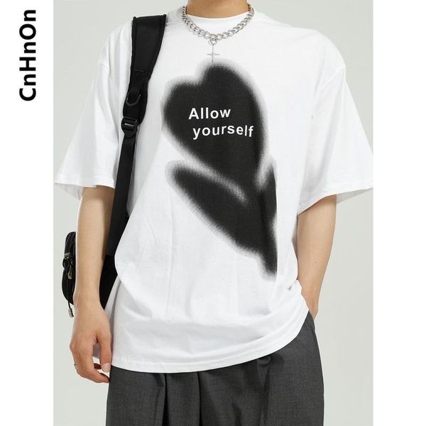 men's t-shirts summer product korean style short-sleeved t-shirt trendy design sense printed loose m1-c-2366, White;black
men's t-shirts summer product korean style short-sleeved t-shirt trendy design sense printed loose m1-c-2366, White;black