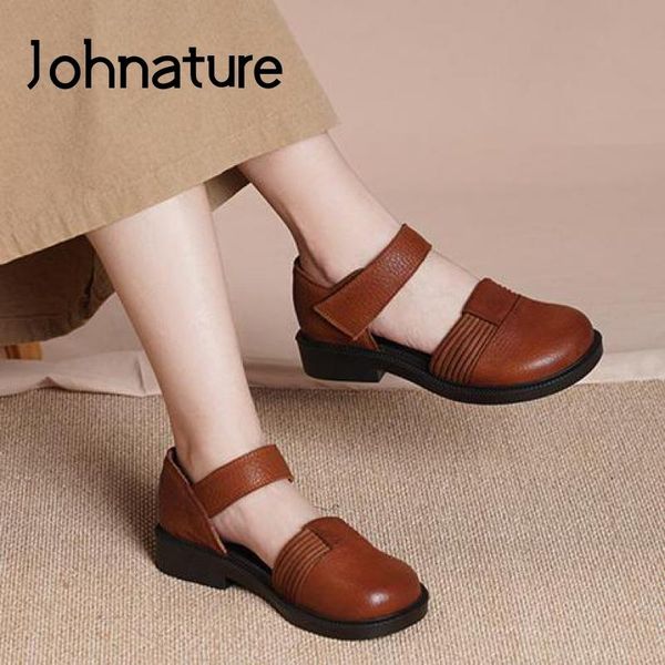 sandals johnature genuine leather 2022 shoes women hook & loop retro flat with handmade concise ladies, Black
sandals johnature genuine leather 2022 shoes women hook & loop retro flat with handmade concise ladies, Black