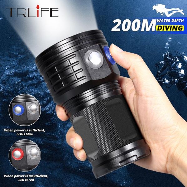 flashlights torches ultra bright diving led scuba underwater 500m dive torch light waterproof pography white blue red 18650 lamp
flashlights torches ultra bright diving led scuba underwater 500m dive torch light waterproof pography white blue red 18650 lamp