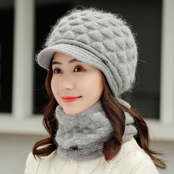 beanie/skull caps 2021 winter fur hat women beanies sweet cute autumn students hedging cap thick warm wool knit hats lady hair ball e, Blue;gray
beanie/skull caps 2021 winter fur hat women beanies sweet cute autumn students hedging cap thick warm wool knit hats lady hair ball e, Blue;gray