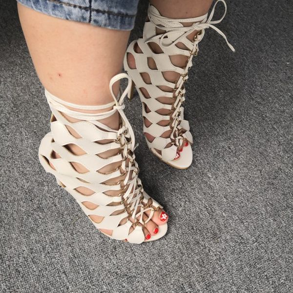 2022 handmade elegant big size 35-47 women high heels sandals cut-out crisscross shoelace evening party prom summer fashion shoes d760, Black
2022 handmade elegant big size 35-47 women high heels sandals cut-out crisscross shoelace evening party prom summer fashion shoes d760, Black
