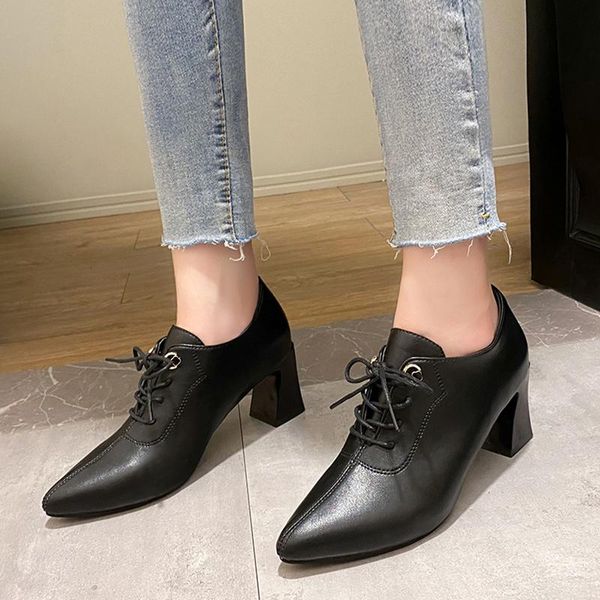 boots rimocy pointed toe high heels women 2021 autumn fashion female pu leather ankle lace up thick shoes woman, Black
boots rimocy pointed toe high heels women 2021 autumn fashion female pu leather ankle lace up thick shoes woman, Black