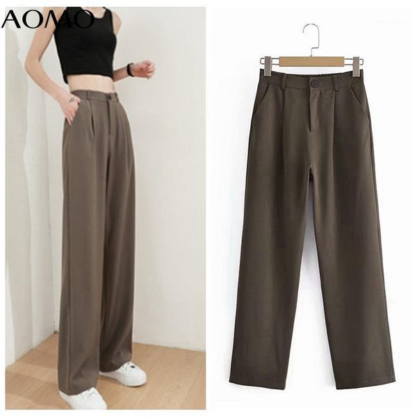 women's pants & capris aomo fashion women green wide leg suit trousers vintage strethy waist office lady pantalon 2g37a, Black;white
women's pants & capris aomo fashion women green wide leg suit trousers vintage strethy waist office lady pantalon 2g37a, Black;white