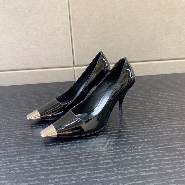 2022ss women dress shoes red bottom high heels 6-9cm luxurys designers genuine leather sling pumps lady sandals wedding party show metal bla, Black
2022ss women dress shoes red bottom high heels 6-9cm luxurys designers genuine leather sling pumps lady sandals wedding party show metal bla, Black