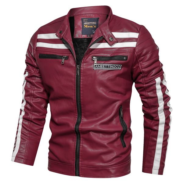 2021 new sewing and occasional street fashion of motorcycle leather from winter men's jacket in addition to veet 823o, Black
2021 new sewing and occasional street fashion of motorcycle leather from winter men's jacket in addition to veet 823o, Black