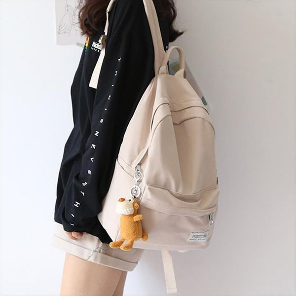 nufangu classic design solid color cotton fabric women backpacks fashion girls leisure school student book bags travel teenager
nufangu classic design solid color cotton fabric women backpacks fashion girls leisure school student book bags travel teenager