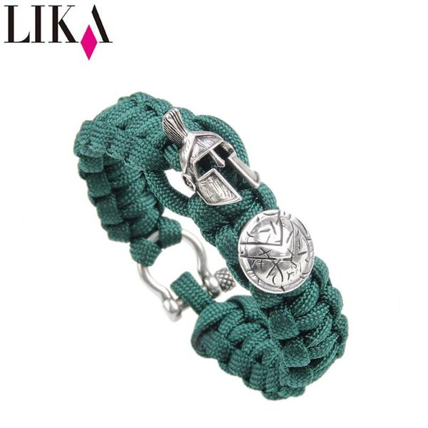 charm bracelets lika men umbrella rope sparta helmet shape copper nylon handmade trendy cuff bangles & for jewelry, Golden;silver
charm bracelets lika men umbrella rope sparta helmet shape copper nylon handmade trendy cuff bangles & for jewelry, Golden;silver