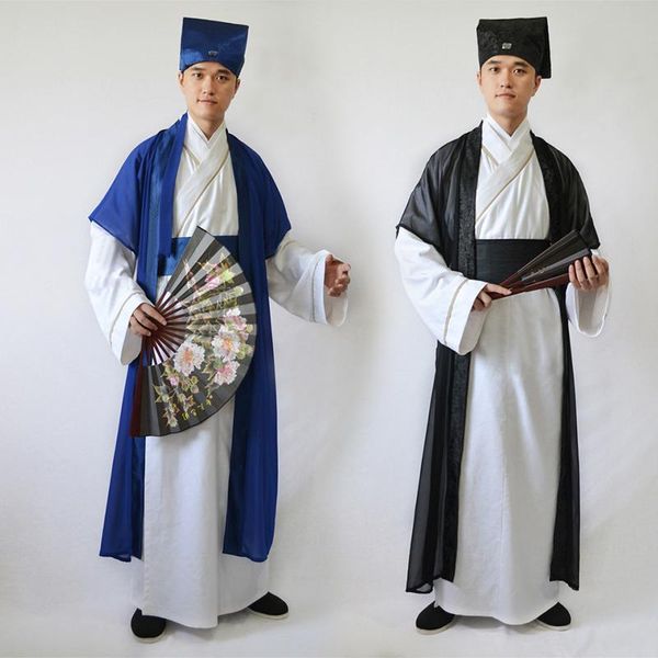 stage wear chinese folk ancient scholar costume men national tang dynasty hanfu robe traditional student clothes tv film performance, Black;red
stage wear chinese folk ancient scholar costume men national tang dynasty hanfu robe traditional student clothes tv film performance, Black;red