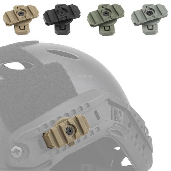 cycling helmets fast helmet side rail mount 19mm tactical adjustable 360 degrees arc guide rotation shooting set
cycling helmets fast helmet side rail mount 19mm tactical adjustable 360 degrees arc guide rotation shooting set