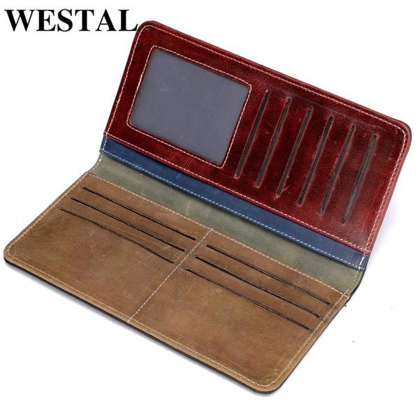 wallets westal men's leather casual busines cardholder purse for mens purses coins and cards wallet clutch long money bags 2066, Red;black
wallets westal men's leather casual busines cardholder purse for mens purses coins and cards wallet clutch long money bags 2066, Red;black
